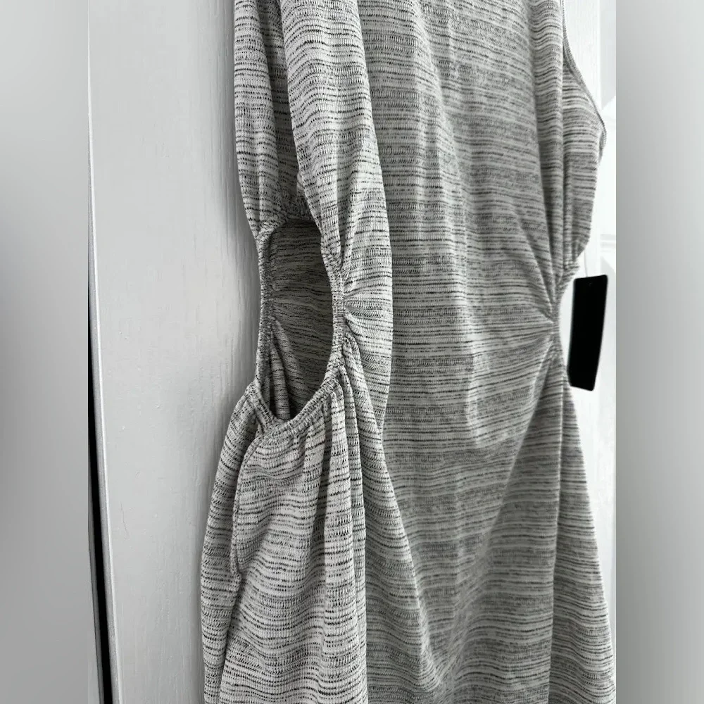 NWT - Caution To The Wind Sleeveless Cutout Dress, Gray - Medium - Picture 4 of 5